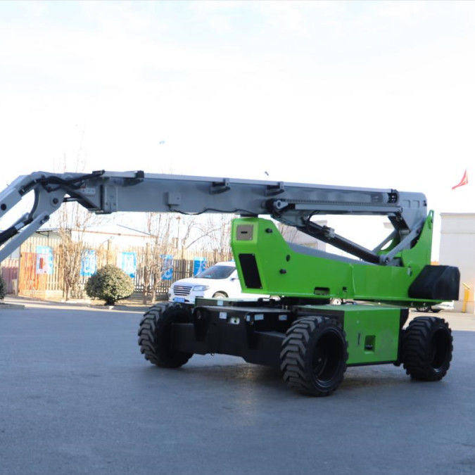 22m Working Height Diesel Telescopic Boom Lift Load 300kg  Hydraulic