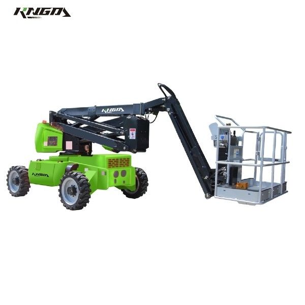 MEWP Weight 8070Kg Diesel Articulating Boom Lift Working Height 16.7m