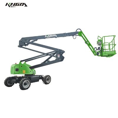 60 Foot 65 Electrical Articulating Boom Lift MANLIFT Maximum Platform Height 20m